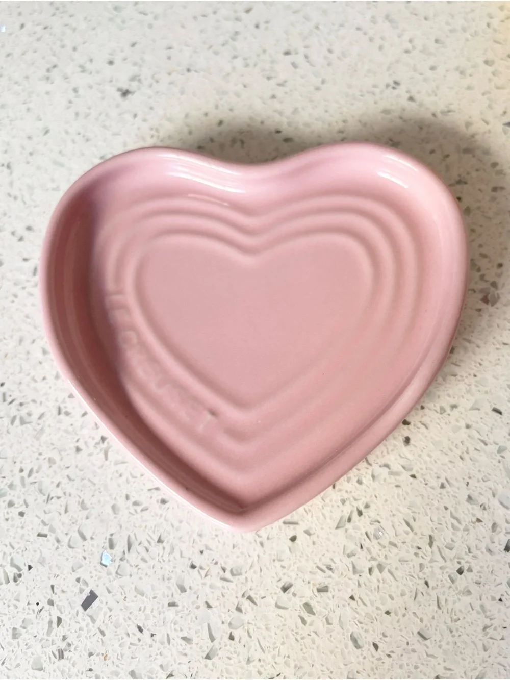 Le Creuset heart shaped